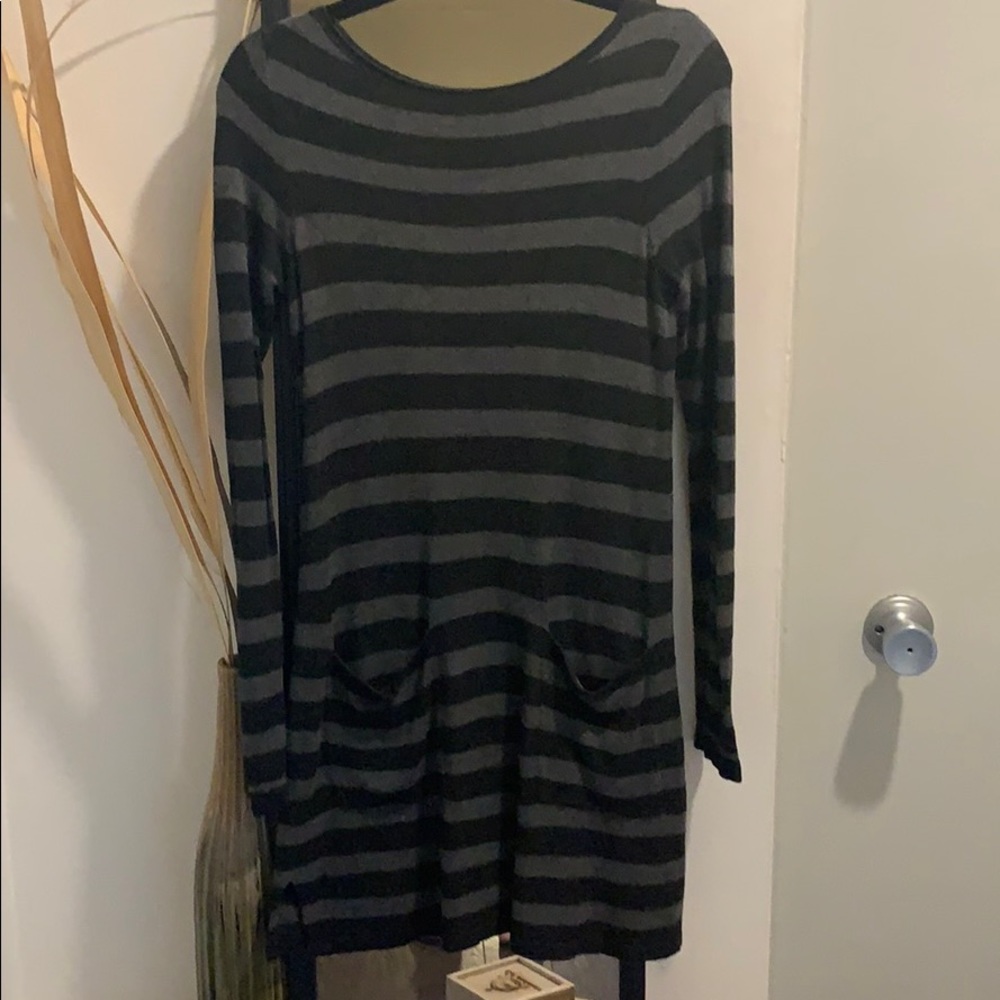 Eileen Fisher Striped Sweater Dress